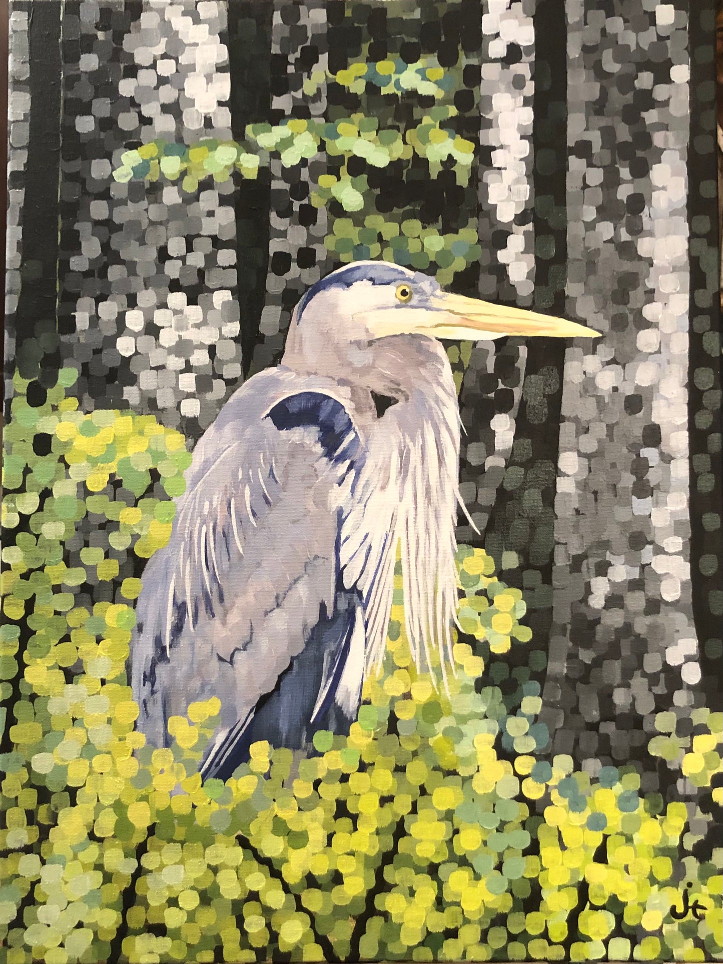 Great Blue Heron (Original)